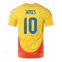 Fotbalové Dres Kolumbie James Rodriguez #10 Domácí Copa America 2024 Krátký Rukáv